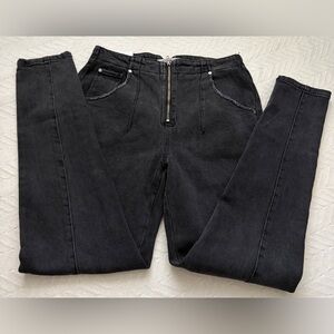 Tinseltown Women's Black Hi-Rise Skinny Jeans